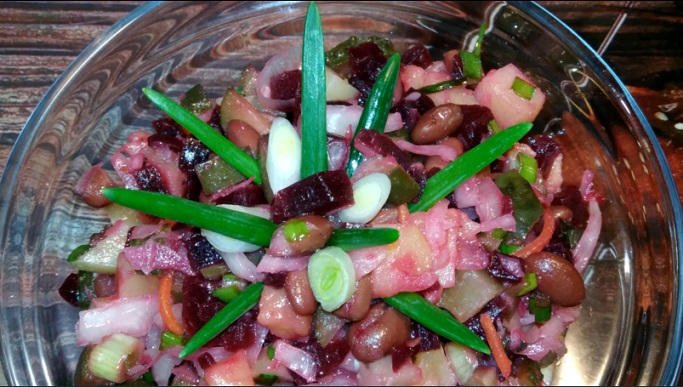 ВИНЕГРЕТ салата на ПОСТНЫЙ и на праздничный стол — пошаговый видео рецепт. смотреть онлайн