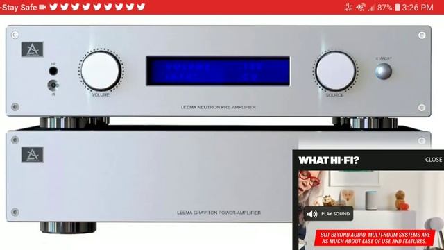 Leema Acoustics Electron CD player, Positron streamer, Neutron DAC & Graviton amp Debuts смотреть онлайн