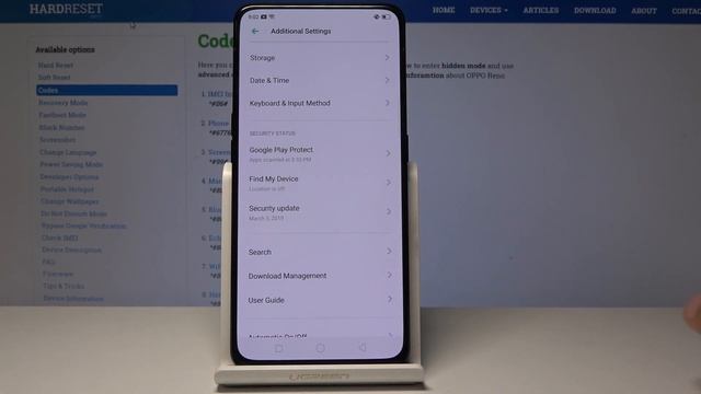 OPPO Reno DEVELOPER OPTIONS / Enable OPPO Developer Settings смотреть онлайн