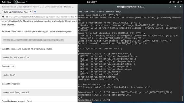 Building an Upstream Kernel for Fedora смотреть онлайн