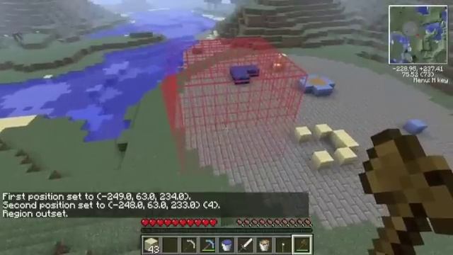 Minecraft: WorldEdit Tutorials - Advanced Selections смотреть онлайн