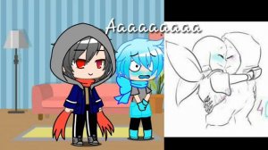 реакция сансов на шипы  /Гача клаб