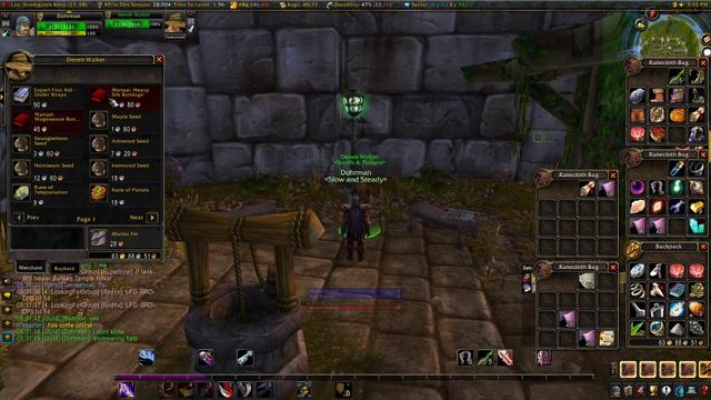 How to get Alliance first aid 150-225 in classic wow смотреть онлайн