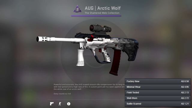 White/Silver CSGO loadout смотреть онлайн