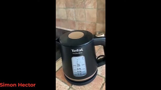 Tefal KI5338 Includeo Kettle | Capacity 1 Litre | Non-Slip Handle | Easy to Read смотреть онлайн