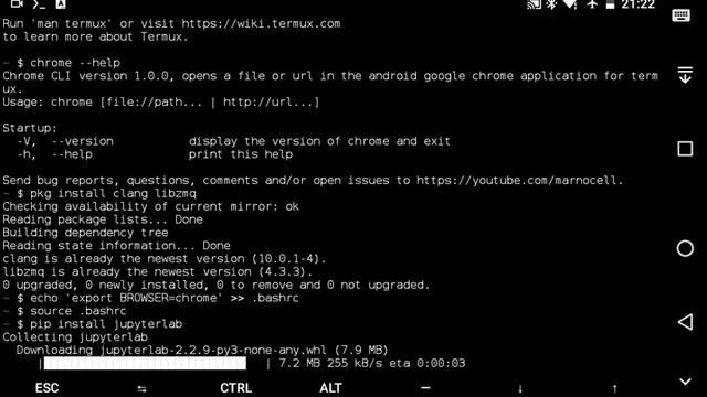 ? FREE TUTORIAL - INSTALL JUPYTERLAB ON ANDROID смотреть онлайн