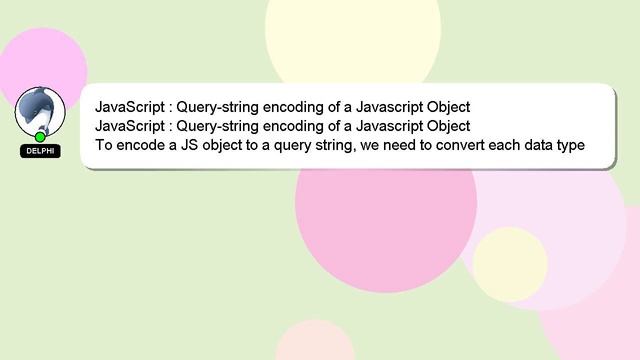 JavaScript : Query-string encoding of a Javascript Object смотреть онлайн