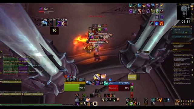 Twisting Corridors – Layer 3 – Floor 17 – Outlaw Rogue(Solo) смотреть онлайн