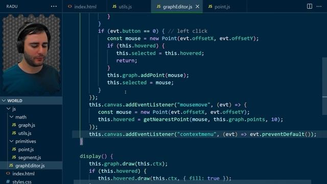 A Virtual World - JavaScript Course: Lesson 2 / 11 [Graph Editor with JavaScript] смотреть онлайн