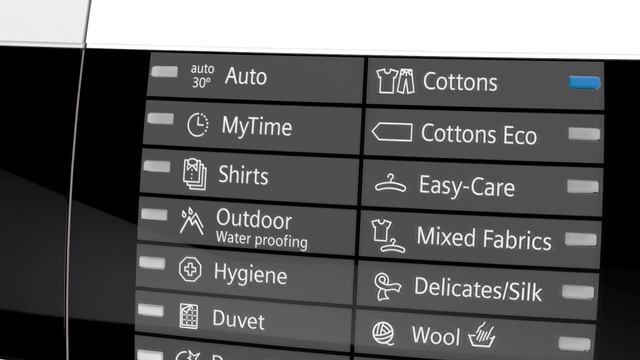 Siemens Avantgarde Laundry Care