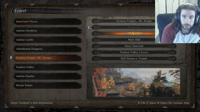 Sekiro How To Get To Folding Screen Monkeys Location | Senpou Temple | Mt Kongo Map Guide смотреть онлайн