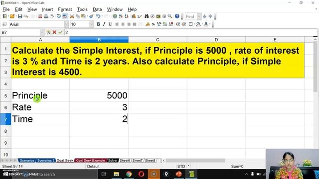 What If Analysis Tools in OpenOffice Calc| Scenarios| Goal Seek |Solver in OpenOffice Cal | Class 1 смотреть онлайн