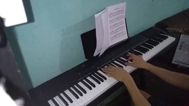 Always - Bon Jovi(Intro e primeira parte) casio cdp135 смотреть онлайн