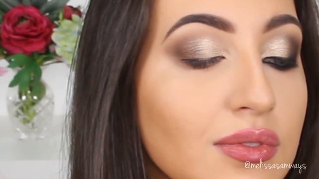 Smokey Eyes Natural Love Too Faced Palette & Lip Strobe Huda Beauty | Melissa Samways смотреть онлайн