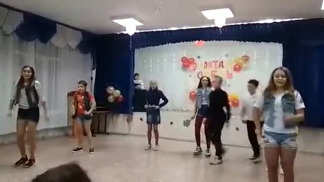 Танец 7 класса смотреть онлайн