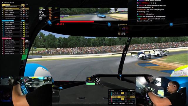 THE RAIN IS HERE AND IT'S AWESOME - Community Racing / Potaytona Practice! | IRacing Live