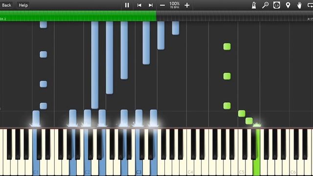Т9 - Ода нашей любви (Вдох-Выдох) Piano Cover [Synthesia Piano Tutorial]