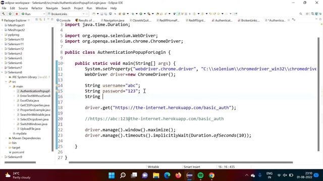 Selenium Authentication Popup | How To Handle Login popup Window using Selenium Webdriver смотреть онлайн
