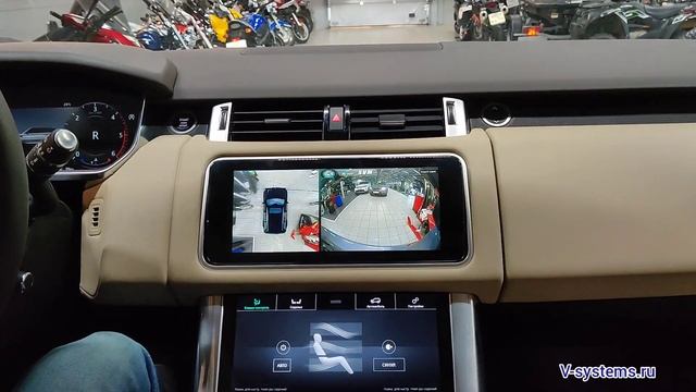 3D Система Кругового Обзора для Range Rover Vogue смотреть онлайн