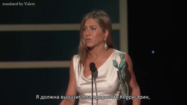 Речь Дженнифер Энистон на премии SAG I Jennifer Aniston