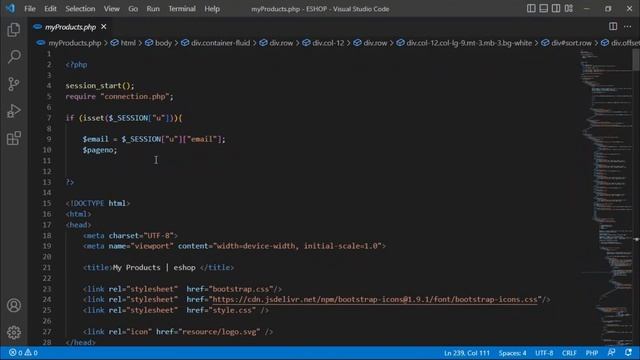 Design a responsive seller’s store page using HTML, CSS, JavaScript and Bootstrap | video 15 смотреть онлайн