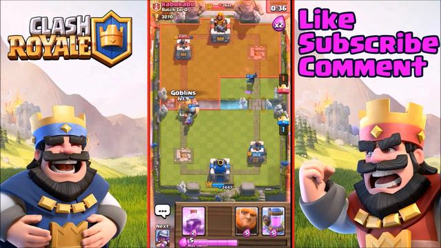 Clash Royale - RAGE SPELL OVER POWERED !! смотреть онлайн