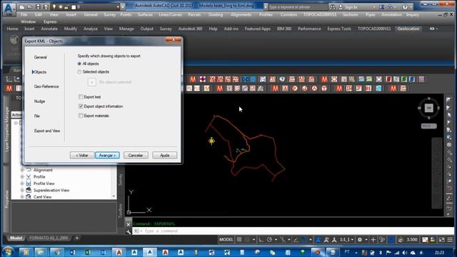 Exportando Dwg para Kml no AutoCad#Aula-5 смотреть онлайн