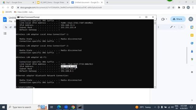 DEVOPS with AWS tutorials || Demo - 3 || by Mr. Maha On 20-04-2023 @8AM IST смотреть онлайн