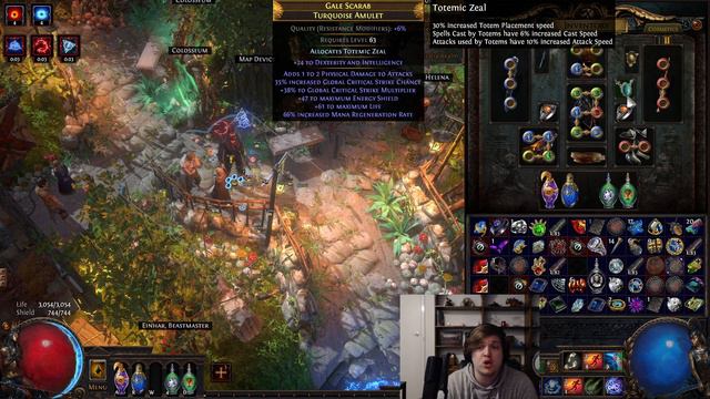 [PoE 3.14] My League Start Strategy And Build Freezing Pulse Ice Spear Totems