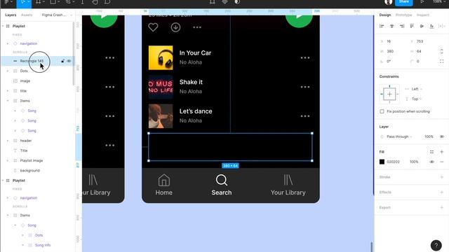 Smart Animate | Figma Prototyping with Spotify app | part 2 смотреть онлайн