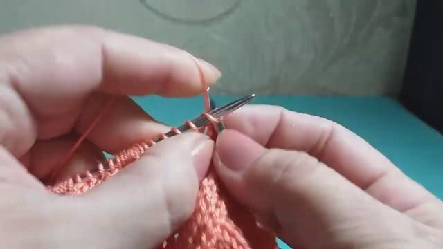 АВТОРСКИЙ УЗОР "ГИРЛЯНДА ЛИСТЬЕВ"спицами.МК для начинающих. 2/2 часть+схема в конце смотреть онлайн