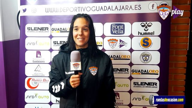 Sara Joachim, María Barrios y Alberto Mendoza, tras el Deportivo Guadalajara 11-0 Salesianos смотреть онлайн