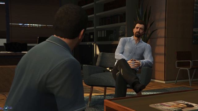 Grand Theft Auto V Личный психолог у Майкла смотреть онлайн