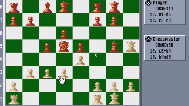 Chessmaster 3000 - PC DOS gameplay смотреть онлайн