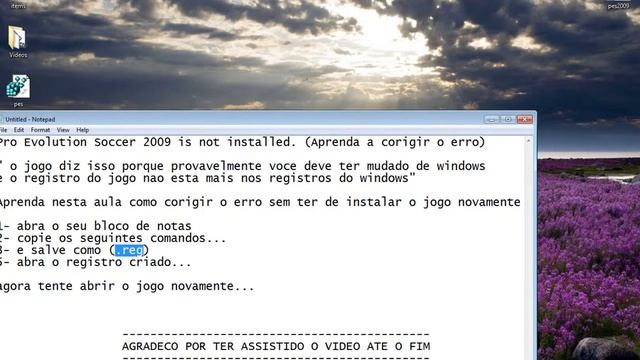 Pro Evolution Soccer 2009 is not installed. (Aprenda a corrigir o erro.) смотреть онлайн