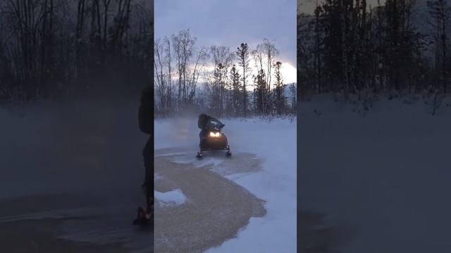 Снегоход LYNX.Ямальский дрифт. смотреть онлайн