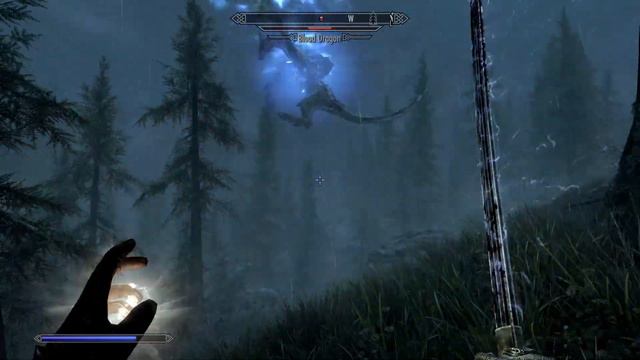 Skyrim Special Edition Dawnguard DLC: Exploring and a Blood Dragon (part 97) смотреть онлайн