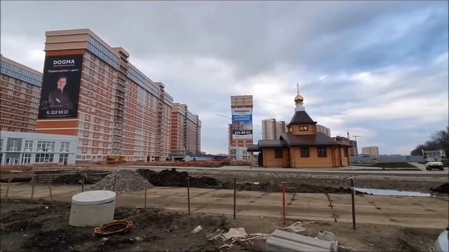 ЖК Самолет в Краснодаре / Видео отчет / АПРЕЛЬ 2021 смотреть онлайн