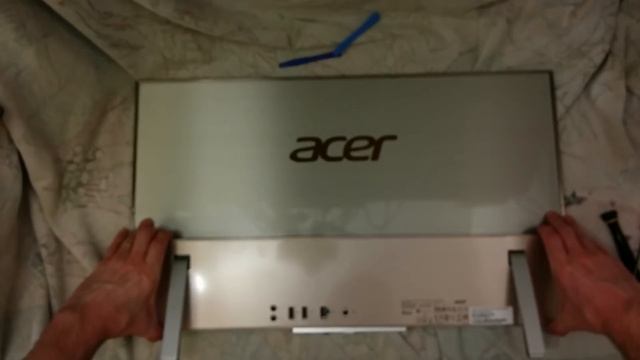 Acer Aspire C24-760 - How to change or upgrade the hard disk смотреть онлайн
