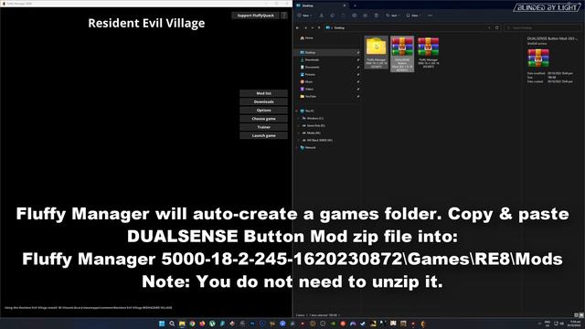 How To Install Dualsense Buttons For Resident Evil: Village + DLC On PC! #residentevilvillage