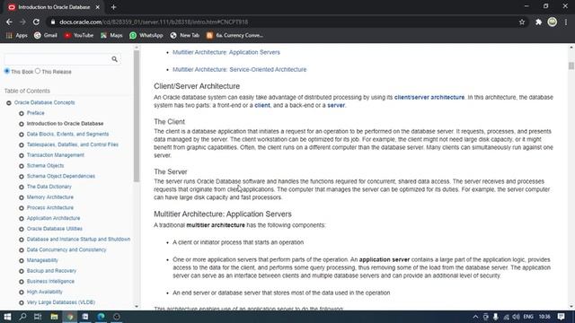 405 | L2 | ADBMS | ORACLE INSTANCE ARCHITECTURE | BY VGP смотреть онлайн