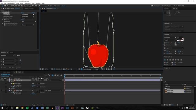 How to Morph PNG Images - After Effects Tutorial смотреть онлайн