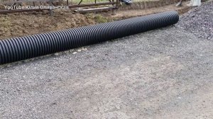 # 26. Сделали ЗАЕЗД на УЧАСТОК. Купили геотекстиль, трубу SN10, заказали щебень Результатом довольн