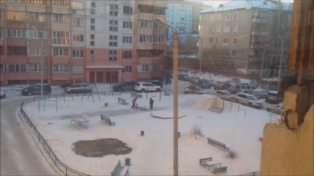 В субботу на горке. Омск. смотреть онлайн