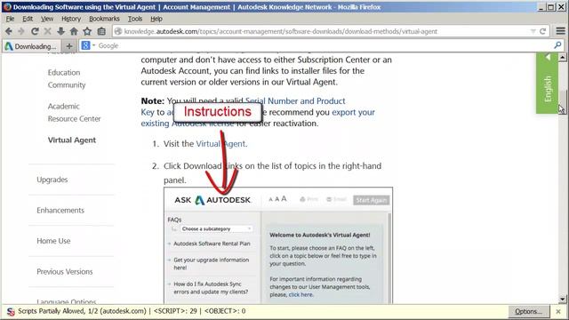 Download from Autodesk Virtual Agent смотреть онлайн