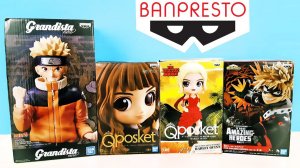 Коллекционные фигурки BANPRESTO 2022! Моя геройская академия, НАРУТО, Харли Квинн, Гермиона