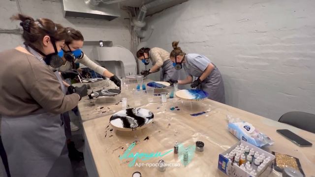 Мастер-класс ResinArt (эпоксидная смола)