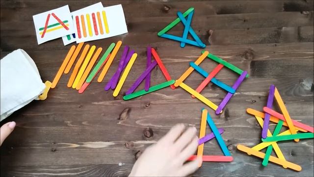 Fixprice палочки: как сложить фигурки + шаблоны для скачивания