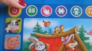 Азбукварик /Планшет и Новогодняя игрушка /Новогодние песенки