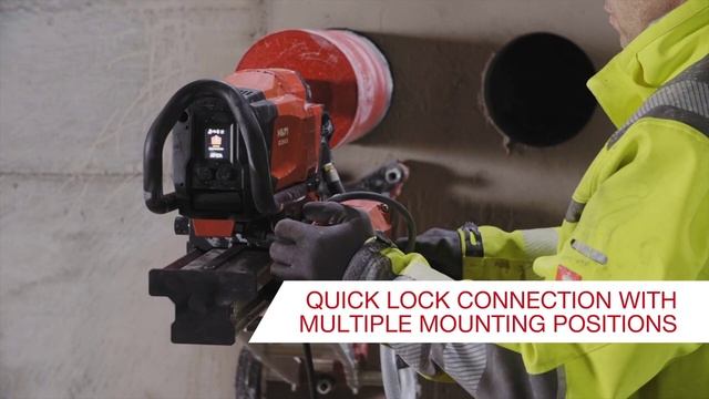 Hilti DD 250-CA heavy-duty diamond drilling tool with cut assist смотреть онлайн